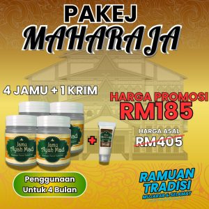 4 BOTOL JAMU AYAH MAD PAKEJ MAHARAJA
